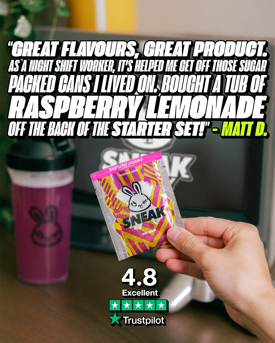 FUEL YOUR DAY WITH SNEAK STARTER PACK - Image 3